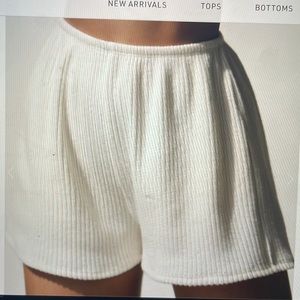 Joah brown natural luxe knit xs shorts
